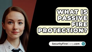 What Is Passive Fire Protection  SecurityFirstCorpcom [upl. by Hayott]