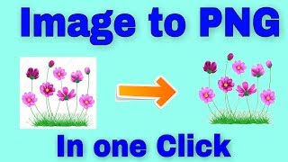 how to convert image into PNG  Photo को PNG में कैसे बदलें [upl. by Ocana]