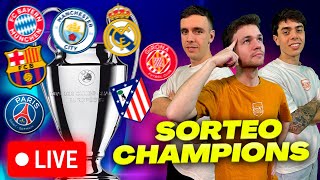 SORTEO de CHAMPIONS LEAGUE EN DIRECTO [upl. by Hsenid]