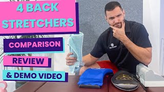 Do Back Stretchers Work For Back Pain Stretcher Comparison amp Demonstration [upl. by Nomolas]