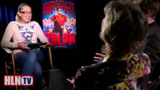 WRECKIT RALPH interviews Jack McBrayer amp Jane Lynch [upl. by Pattin]