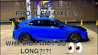 FIXING THE FK8 TYPE R’s BIGGEST PROBLEM  JOYING 9” HEAD UNIT INSTALL [upl. by Juliet]