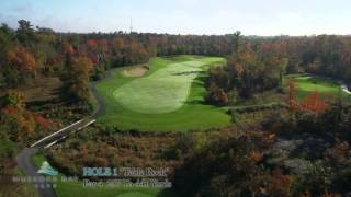 Muskoka Bay Club Hole 1 quotTable Rockquot [upl. by Weslee281]