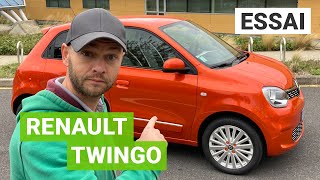 Essai Renault TWINGO électrique  la même en mieux [upl. by Albie]