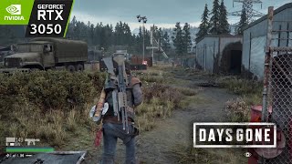 Days Gone on RTX 3050 laptop 75W  Ryzen 5 5600h  All Graphics Settings 1080p [upl. by Anividul]