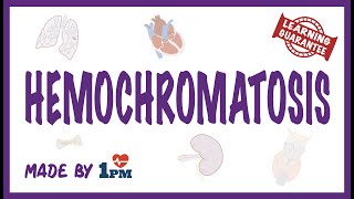 Hemochromatosis  Iron Physiology [upl. by Nivri392]