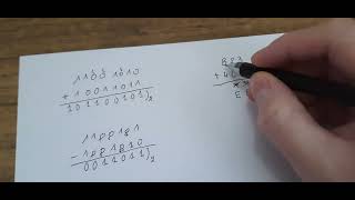Addition et soustraction rapides dans les systèmes binaire octal et hexadéciamal [upl. by Asirram148]