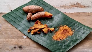 How To Make Dried Turmeric Galangal amp Ginger inspired by David Thompson – Be Inspired [upl. by Dachi]