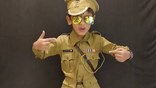 Little Singham Official Song–Police Ki Vardi Sher Ka Dum II Chor Police II Real Life Little Singham [upl. by Daven]