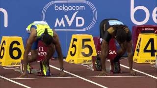 2012 World Record Aries Merritt 110m hurdles [upl. by Sarilda]