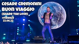 Concerto Cesare Cremonini  BUON VIAGGIO  FIRENZE 22062022  CREMONINI LIVE NEGLI STADI TOUR 2022 [upl. by Nalahs]