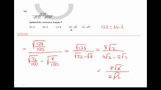 Ayhan Hoca 2010 KPSS Çıkmış Matematik Soru Çözümleri 3135 [upl. by Retsila778]