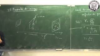 Optique géométrique PHYS 112 Cours 5  Lentilles et œil [upl. by Friedrick333]