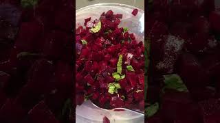 beetroot salad  beetroot salad healthyfood shorts [upl. by Auop621]