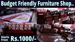 Wholesale Rate Furniture Shop In Bangalore  Factory Price Furniture Shop  Cot Bed Sofa Wardrobe [upl. by Lennaj]