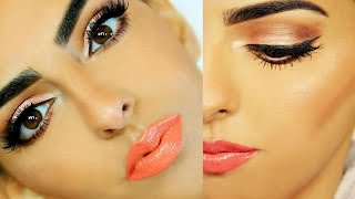 Spring  Sunshine Makeup Tutorials مكياج عيون ربيعي [upl. by Shane]