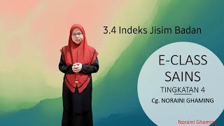 ECLASS 34 INDEKS JISIM BADAN BMI SAINS TINGKATAN 4 KSSM [upl. by Edwina750]