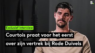 Thibaut Courtois praat over Rode Duivels en past voor EK quotTijd om mijn verhaal te doenquot [upl. by Coke]