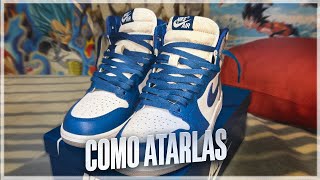 COMO ATAR JORDAN 1 HIGH EN 2024 La forma correcta How to LACE JORDAN 1 HIGH [upl. by Sharon408]