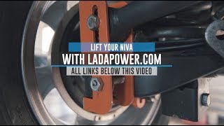 Lada Niva 4x4 Urban Taiga Tuning Lift Kit Installation Guide Ladapowercom [upl. by Gabrielli573]