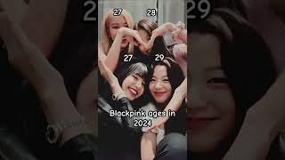 😢blackpink ages aurora runaway rose jennie lisa jisoo [upl. by Sik743]