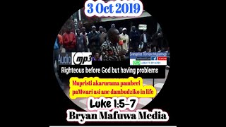 Evangelist T Muparinga  Munhu akarurama pamberi paMwari asi iye ane dambudziko muhupenyu hwakewhy [upl. by Reinold103]