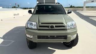 2003 Toyota 4 Runner Khaki Green Look around [upl. by Drarreg]