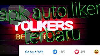 yolikers fb aplikasi penambah like Facebook terbaru auto like [upl. by Aihpledalihp]