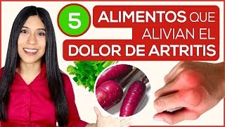 5 Alimentos para curar la Artritis y el dolor de articulaciones [upl. by Annot762]