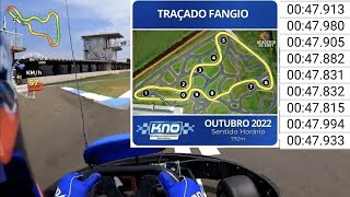 KNO Traçado Fangio  CKB Pro Out22  P1 [upl. by Hazeghi]