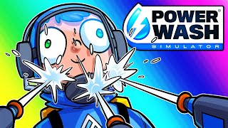 Power Wash Simulator  We Might Finally Get Cancelled From This One [upl. by Ttsepmet103]