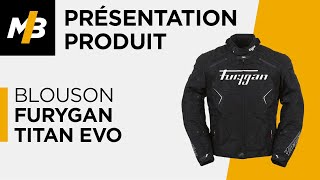 Blouson Furygan Titan Evo avis en vidéo par Motoblouz [upl. by Neom]