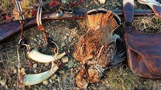 Flintlock Fowler Grouse Hunting  Muzzleloader 2014 [upl. by Yllib]