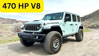 2024 Jeep Wrangler Rubicon 392  Honest Review and 060 [upl. by Sennahoj]