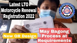 LTO Motorcycle Registration Process 2023 LATEST  Step by Step [upl. by Einnad]