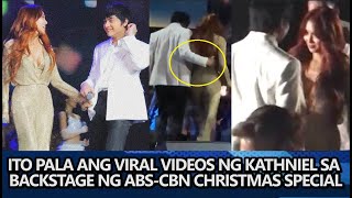 VIRAL VIDEOS nina Kathryn Bernardo at Daniel Padilla sa backstage sa Christmas Special ng ABSCBN [upl. by Fielding]