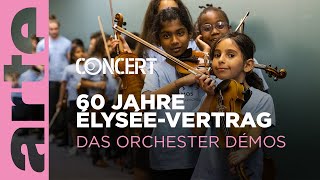 🇩🇪 60 Jahre ElyséeVertrag  Deutschfranzösisches Konzert des Démos Orchester – arteconcert [upl. by Beyer14]