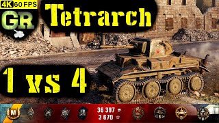 World of Tanks Tetrarch Replay  8 Kills 1K DMGPatch 140 [upl. by Wood709]