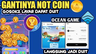 Ini wajib di garap gantinya not coin  penjelasan oecan game dan yes coin airdrop gratis 2024 [upl. by Airdnaxela]