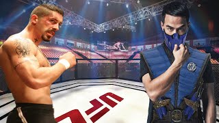 UFC 5  Yuri Boyka Scott Adkins vs SubZero Mortal Kombat [upl. by Hak]