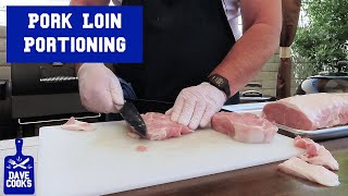 Pork Loin Portioning and Vacuum Sealing tips and tricks  Save money by planning ahead [upl. by Eendyc541]