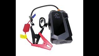 Пусковий автомобільний пристрій JUMP STARTER з компресором [upl. by Wamsley407]