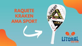 RAQUETE BEACH TENNIS KRAKEN  AMA SPORT [upl. by Otxilac]