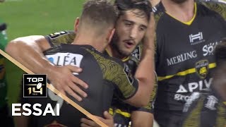 TOP 14  Essai Tawera KERRBARLOW SR  La Rochelle  Brive  J7  Saison 20192020 [upl. by Aidiruy943]