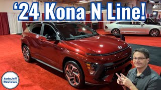 2024 Hyundai Kona N Line is HOT Inside amp Out [upl. by Emolas]