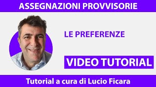 Assegnazioni provvisorie come compilare la sezione quotpreferenzequot  VIDEO TUTORIAL [upl. by Yoshiko]