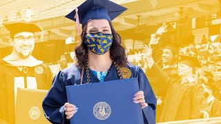 What its like to graduate from WVU 😮 May Commencement 2021 [upl. by Sami590]