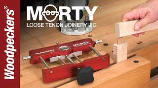 Meet MORTY™  Loose Tenon Joinery With Router  Woodpeckers Precision Woodworking Tools [upl. by Kezer216]