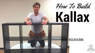 How to Assemble IKEA Kallax Shelf [upl. by Novihc]