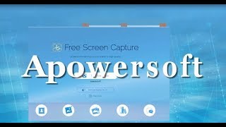 How to Use Apowersoft Free Screen Capture [upl. by Zared]